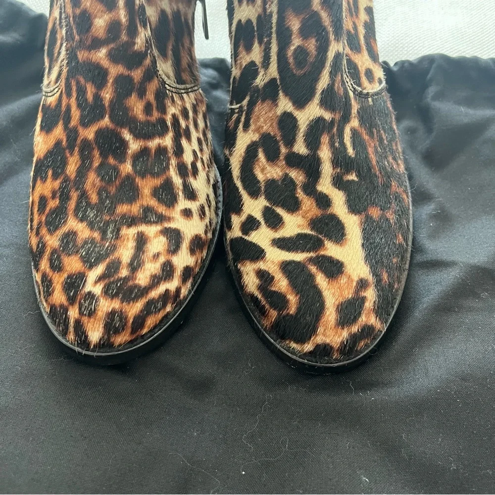 Zadig&Voltaire Molly leopard-print ankle boots Size 37 - Picture 11 of 14